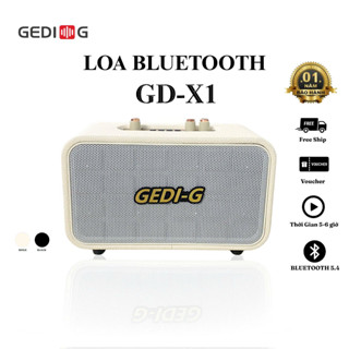 Loa buetooth GD-X1 công suất lớn 80W, loa bluetooth bass mạnh, âm thanh 3D chỉnh được Bass/Treble