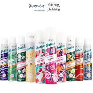  Dầu Gội Khô Batiste Dry Shampoo 200ml Hết Ngứa Hết Bết Dính Tóc Bồng Bềnh Bóng Mượt Tức Khắc 