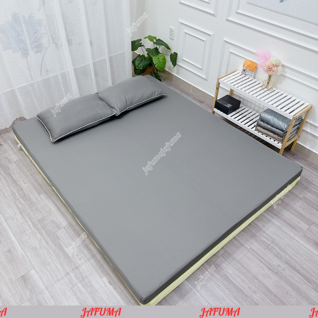 Drap giường 2 mặt khoá kéo thun lạnh ý JAFUMA 1mx2m 1m2x2m 1m4x2m 1m6x2m 1m8x2m cho đệm dưới 10cm