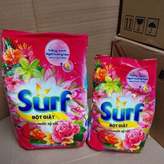  Bột Giặt Surf Hương Nước Xả Vải Trắng Sạch Ngát Hương Hoa Gói 380g - 800g 