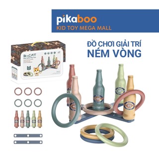  Đồ chơi thể thao ném vòng vào chai Pikaboo chơi giải trí chất liệu nhựa cao cấp an toàn cho trẻ 