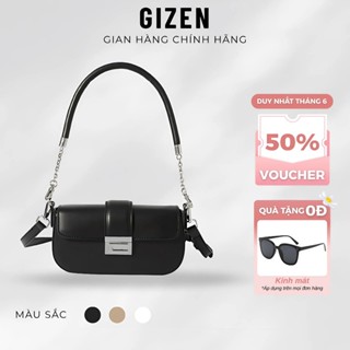 Túi xách nữ đeo vai sang chảnh kẹp nách chất da đẹp đơn giản dễ phối đồ đi chơi đi làm Gizen TX46