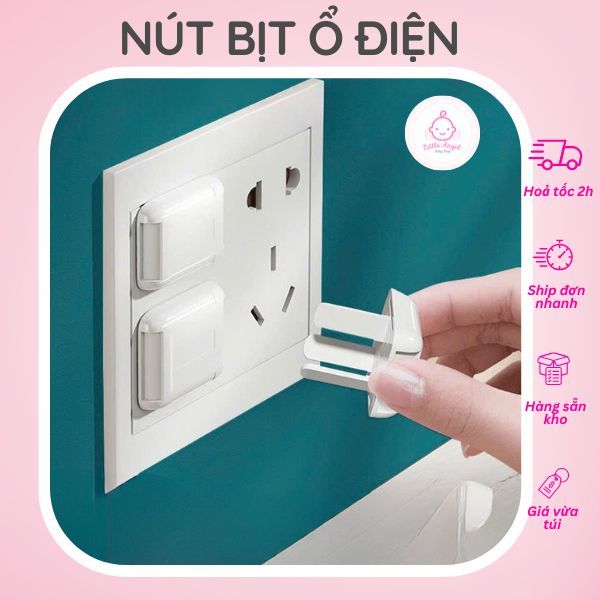 Nút Bịt Ổ Điện An Toàn Cho Bé
