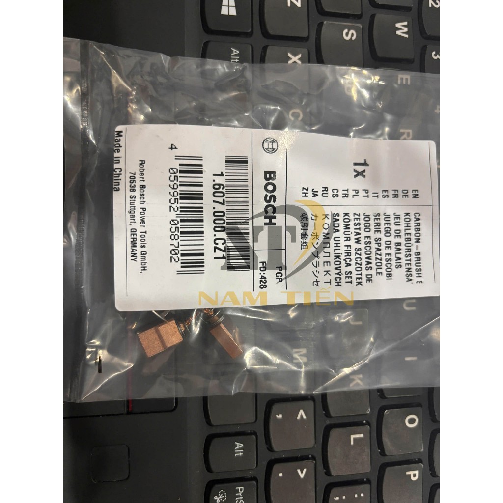 Bộ chổi than dùng cho máy khoan pin Bosch GSB 180-LI GSR 180-LI 1607000CZ1 Chính Hãng