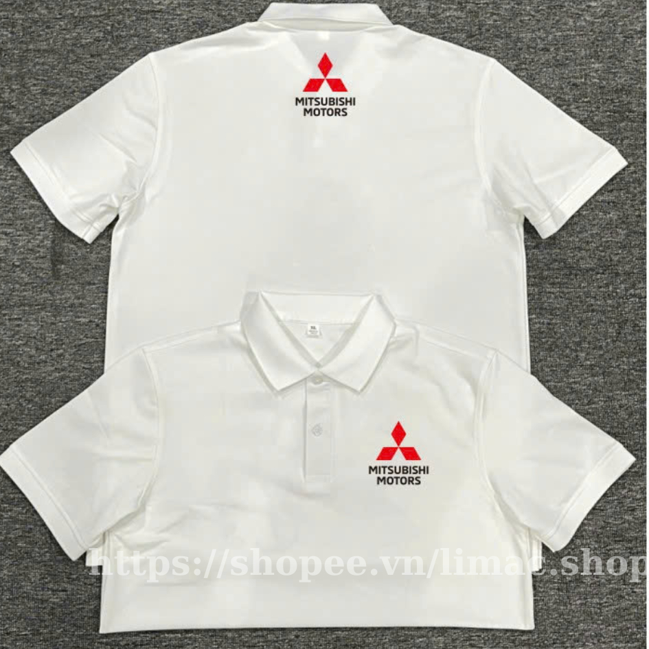 Áo thun polo Mitsubishi mẫu mới