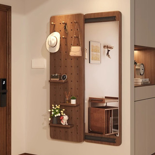  Gương thông minh cánh trượt treo tường kèm bảng lỗ treo đồ KIDCUBE decor 