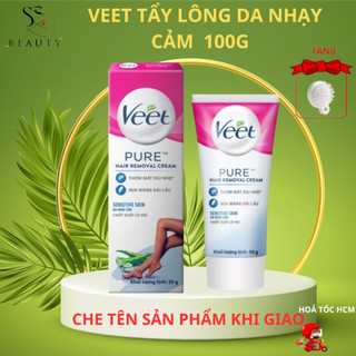  Kem tẩy lông Veet tẩy lông vùng kín nách tay chân triệt lông an toàn không đau rát 