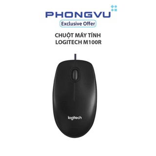 Chuột máy tính Logitech M100r - Bảo hành 36 tháng