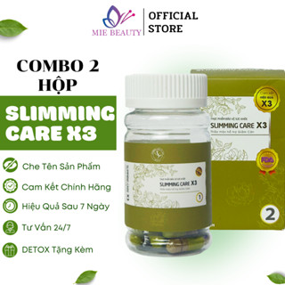 Combo 2 hộp Giảm Cân Slimming Care X3 Hộp 38 Viên Thảo Mộc Thiên Nhiên Giúp Giảm Cân Nhanh An Toàn