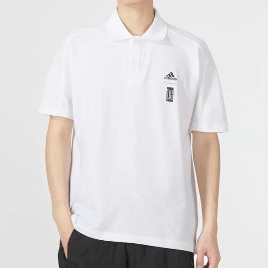 (Chính Hãng Áo Polo Nam Adidas Wj Logo Polo+HE5166