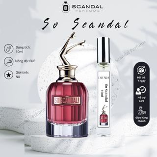 Nước hoa nữ, nước hoa nữ chiết So Scandal EDP 10ml thơm lâu, ngọt ngào, quyến rũ ESTARA