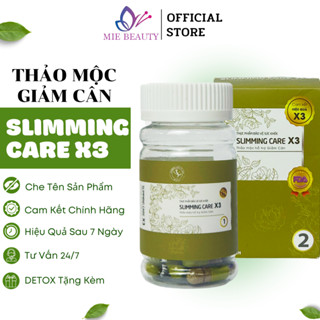 Trà Thảo Mộc Giảm Cân Slimming Care X3, Hỗ Trợ Kiểm Soát Cân Nặng, Duy Trì Vóc Dáng Hộp 38 Viên