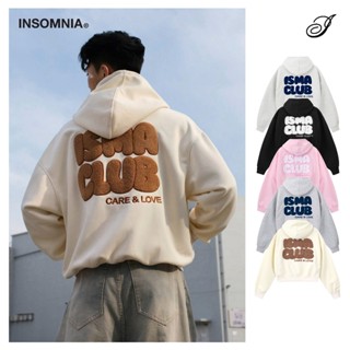 Áo Hoodie Zip 2 Da Thêu Xù Care & Love INSOMNIA Form Boxy - HD010