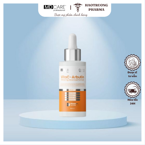 [Hàng công ty]Serum Sáng Da Chống Lão Hoá MD CARE VitaC-Arbutin Serum - Whitening Advanced Formula