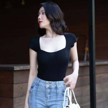 IZZIE - Áo A118 freesize <58kg