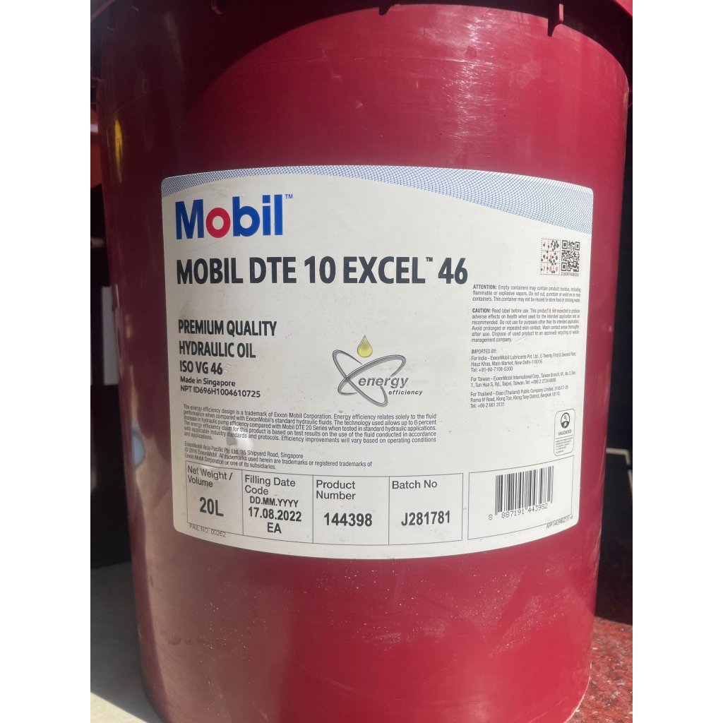 Dầu nhờn Mobil DTE 10 Excel 46 20L