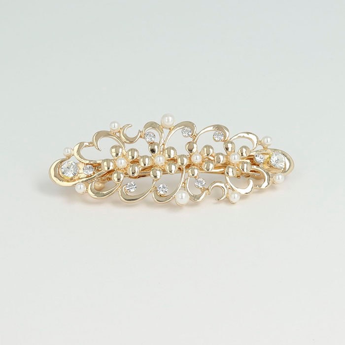 Kẹp tóc hợp kim hạt nhân tạo Mignon de Bijoux  8301019