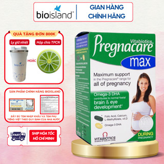 Vitamin tổng hợp bầu Pregnacare Max 84 viên bổ sung vitamin và khoáng chất thiết yếu giúp mẹ khỏe, bé thông minh