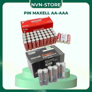  Hộp 40 Viên Pin AA Maxell Super Đỏ  2A -1.5V  