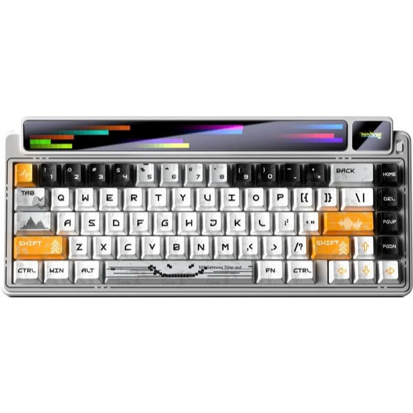 Bàn phím Leobog AMG65 TM Tím Đen - Trắng 3 MODE - LED RGB - HOTSWAP - Jadeite switch | BigBuy360 - bigbuy360.vn