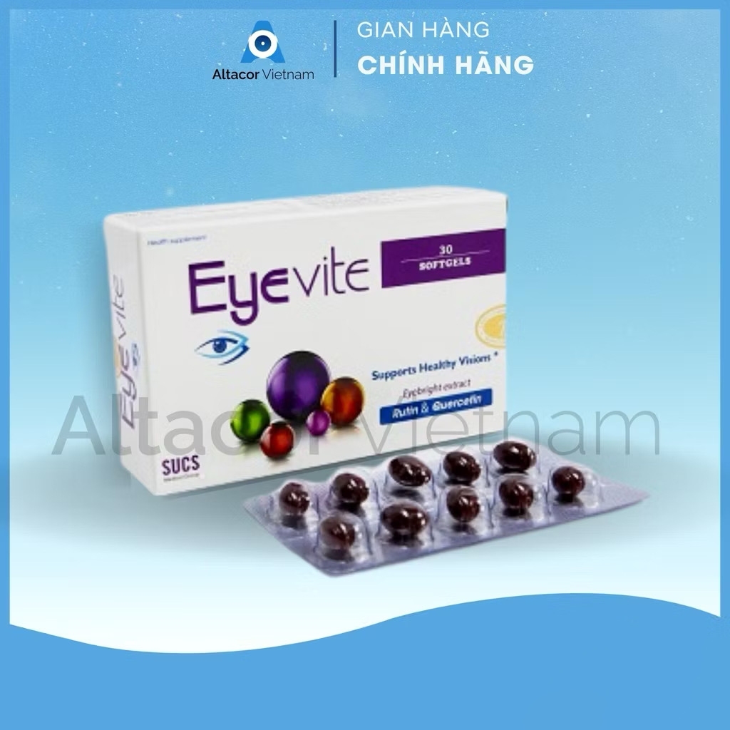 [CHÍNH HÃNG] - VIÊN BỔ MẮT EYEVITE (HỘP 30 VIÊN)