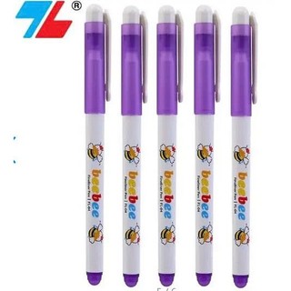 Combo 2 cây bút lông kim màu tím / màu xanh thiên long beebee fl04 - chọn màu