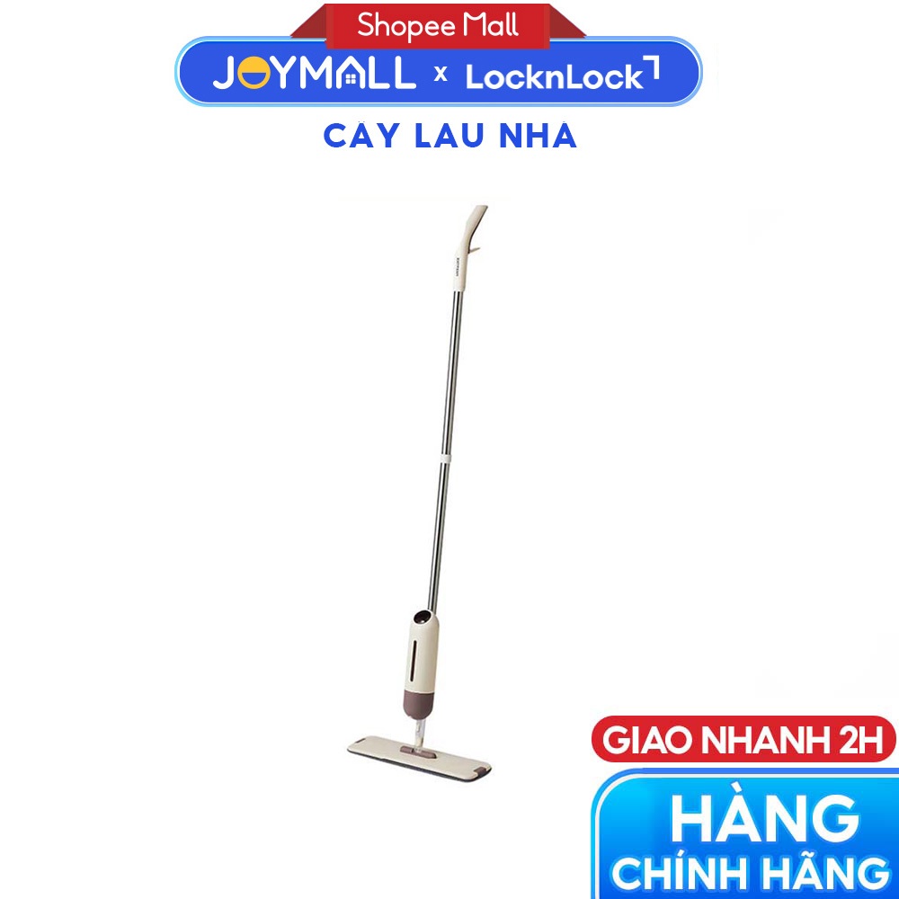 Cây lau nhà LocknLock dạng xịt nước diện rộng Capsule Spray Mop ETM472 - Hàng chính hãng - JoyMall