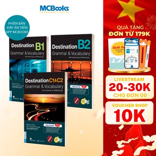 Sách - Combo Destination Grammar & Vocabulary B1, B2, C1&C2 - Phiên bản mới (Lẻ/ Combo)
