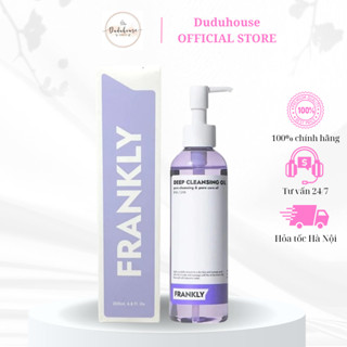 Dầu Tẩy Trang Frankly Deep Cleansing Oil Làm Sạch Mụn Ẩn, Mụn Đầu Đen 200ml Duduhouse