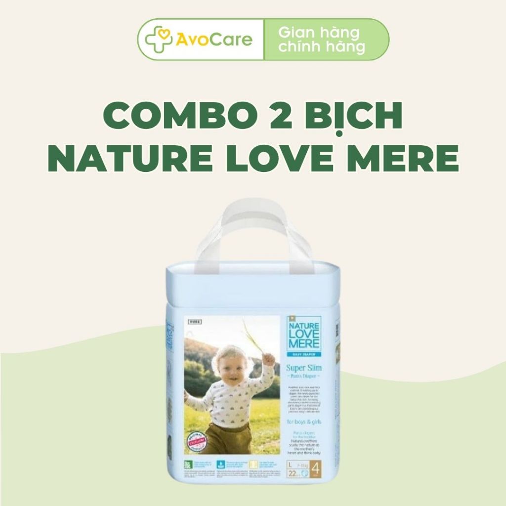 Combo 2 bịch bỉm Nature Love Mere
