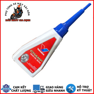 Nhớt hộp số, nhớt láp Valvoline Gear Oil 80W90 120ML dành cho xe ga nhập khẩu Singapore