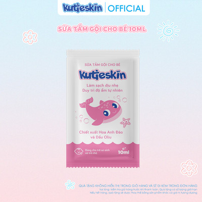 HÀNG TẶNG KHÔNG BÁN - Sữa tắm gội cho bé Kutieskin 10ml