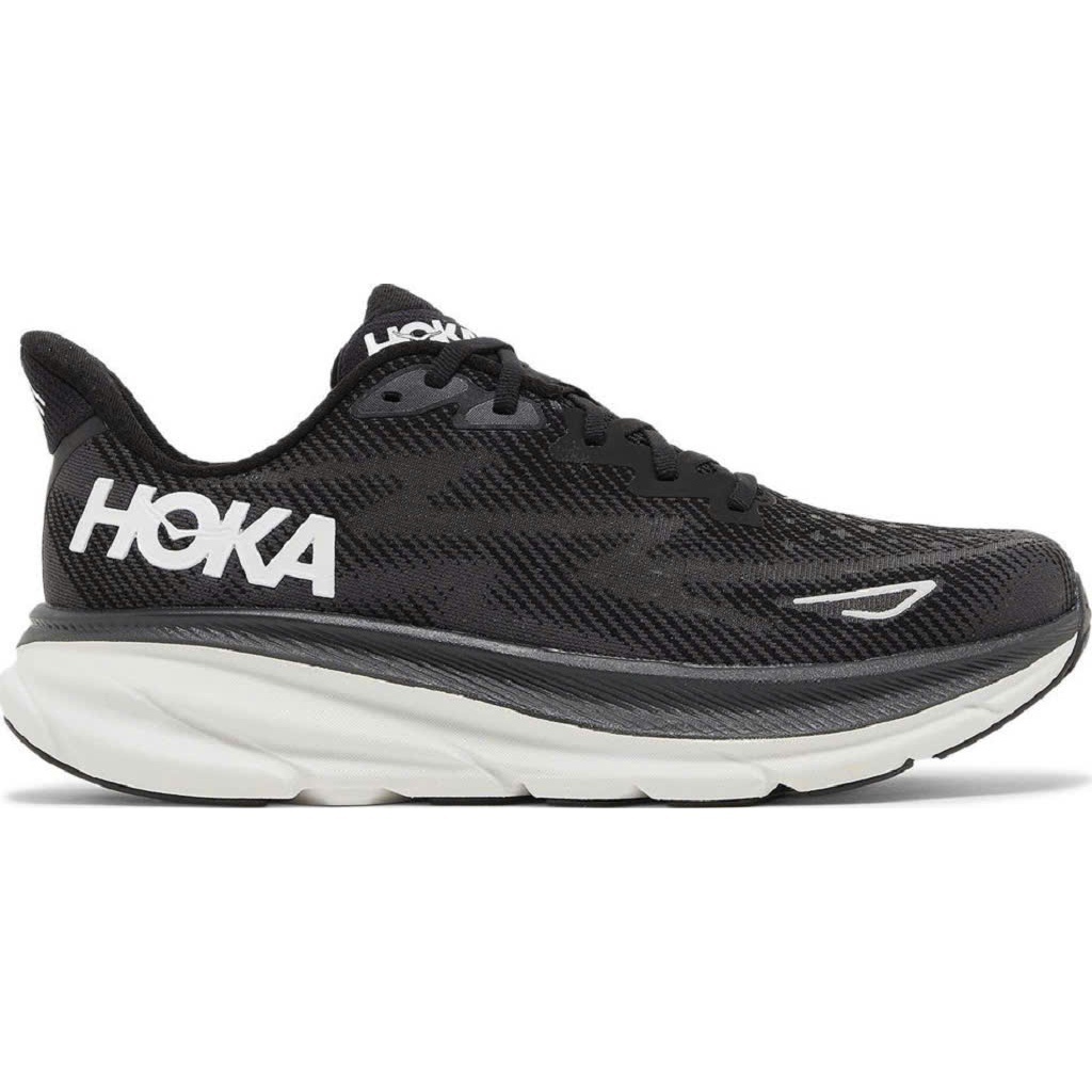 Giày Chính Hãng HOKA Clifton 9 Sneaker, Black/White