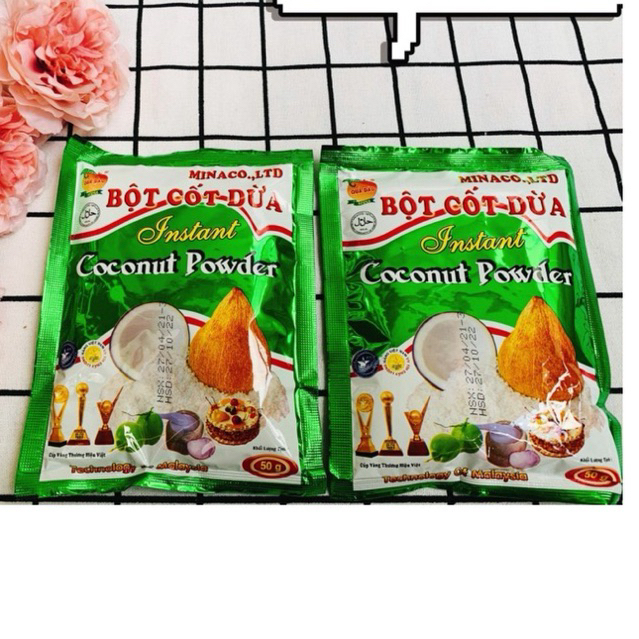 Bột cốt dừa Minaco 50g