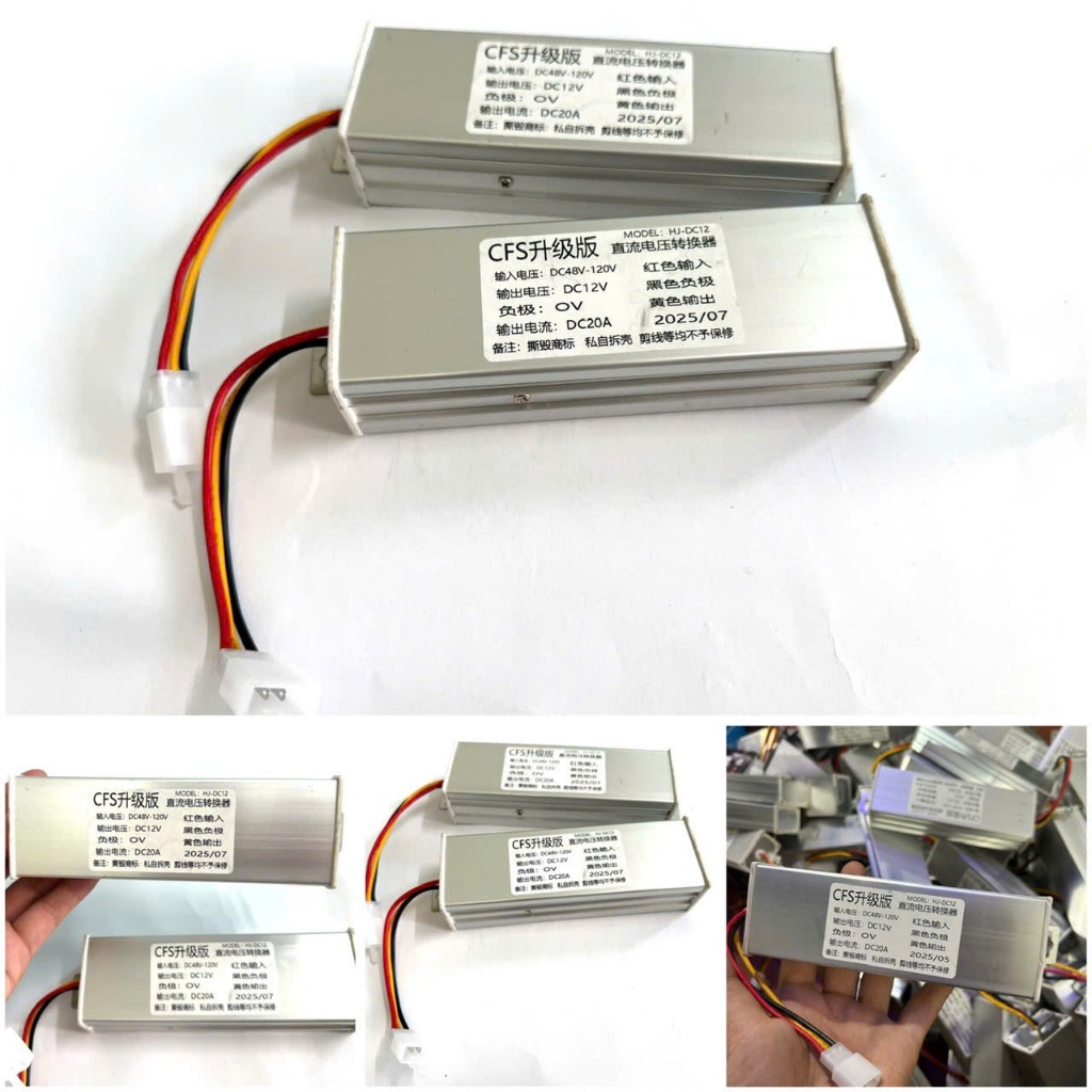 Đổi nguồn ĐỘ xe diện 20A 48-120v Cao Cấp