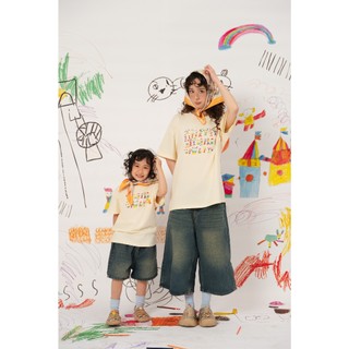 Áo thun cotton form rộng Tòhe unisex [bộ sưu tập Nắng To] 100% cotton big size