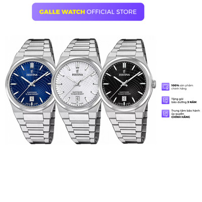 Đồng hồ nam Festina F20051 Swiss made - kính chống xước, chống nước 10ATM, chính hãng Thụy Sĩ