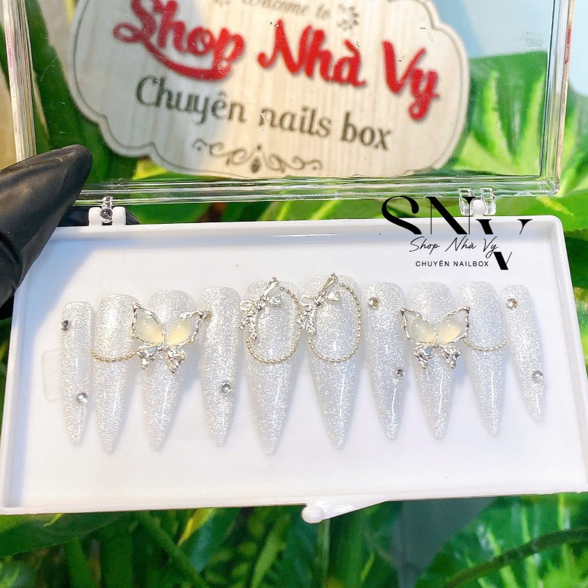 Nails thiết kế 24 móng kiểu dễ thương mã 366