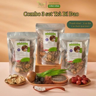 [Combo 3 và 5 Set] Sâm Bí Đao Hạt Chia (1 Set nấu 10 lít) Thanh Nhiệt, Mát gan - Mộc - Nông Sản Sạch