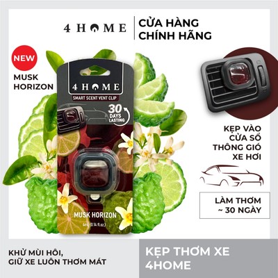 Kẹp thơm xe 4home - Musk Horizon