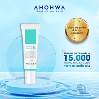  Kem Dưỡng Phục Hồi Ahohwa Vitamin K Cream 12G - Phục Hồi Da Mỏng Đỏ Giãn Mao Mạch Làm Dịu Da Mờ Sẹo tuýp  Chính Hãng  
