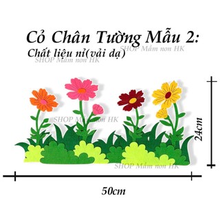 Hàng rào chân tường nỉ (1 cái dài 50cm)