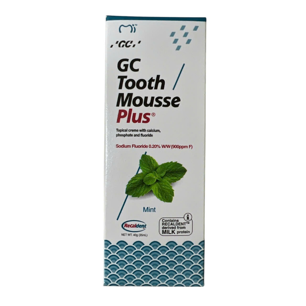 GC Tooth Mousse plus/Tái khoáng men răng vị bạc hà