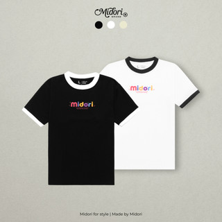 Áo Thun Baby Tee COLORFUL Thời Trang Phông Nam Nữ Unisex Cotton Local Brand | M MIDORI