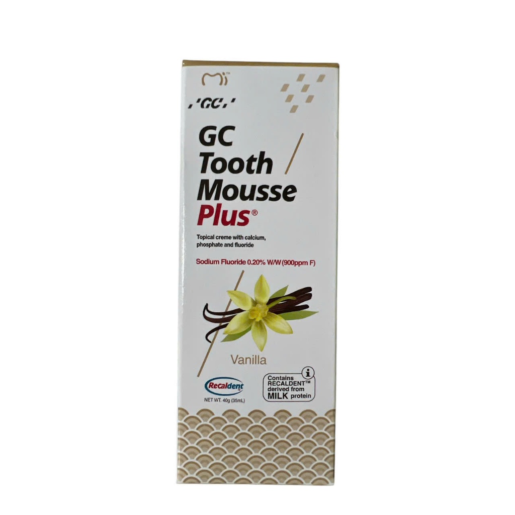 GC Tooth Mousse Plus/Tái khoáng men răng vị vani