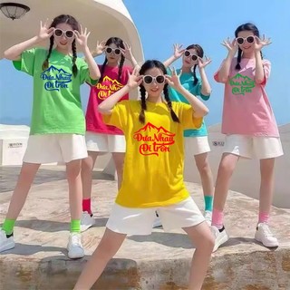 áo mẹ và bé gái 2025-áo gia đình ,áo nhóm chất cotton đủ size-ĐỒNG PHỤC GIA LINH