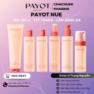  Bộ Sản Phẩm PAYOT Nue Làm Sạch Tẩy Trang Cân Bằng Da 