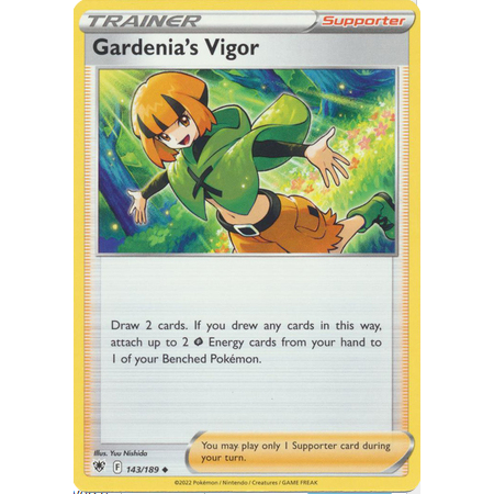[Thẻ bài Pokemon TCG] Gardenia's Vigor - 143/189 - Uncommon