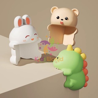 Miếng bọc góc bàn bằng silicon an toàn KidsWorld Miếng Dán góc cạnh bàn chống va đập Hình thú