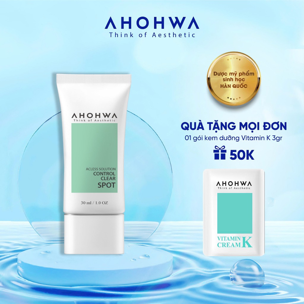 Tinh Chất Chấm Mụn Ahohaw Acless Solution 30ml ( Chính Hãng )